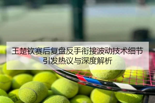 王楚钦赛后复盘反手衔接波动技术细节引发热议与深度解析