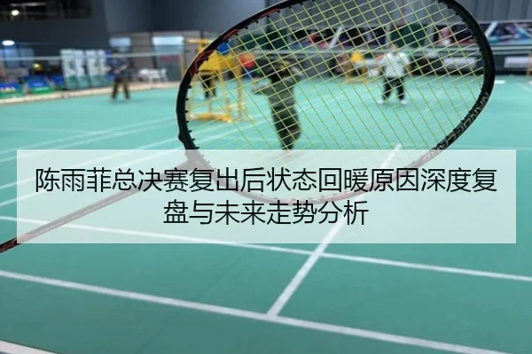 陈雨菲总决赛复出后状态回暖原因深度复盘与未来走势分析